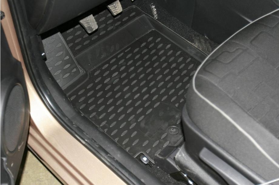 Kia Venga 2010-2019 Covorase auto cauciuc interior (3 buc, Novline) Foto 2