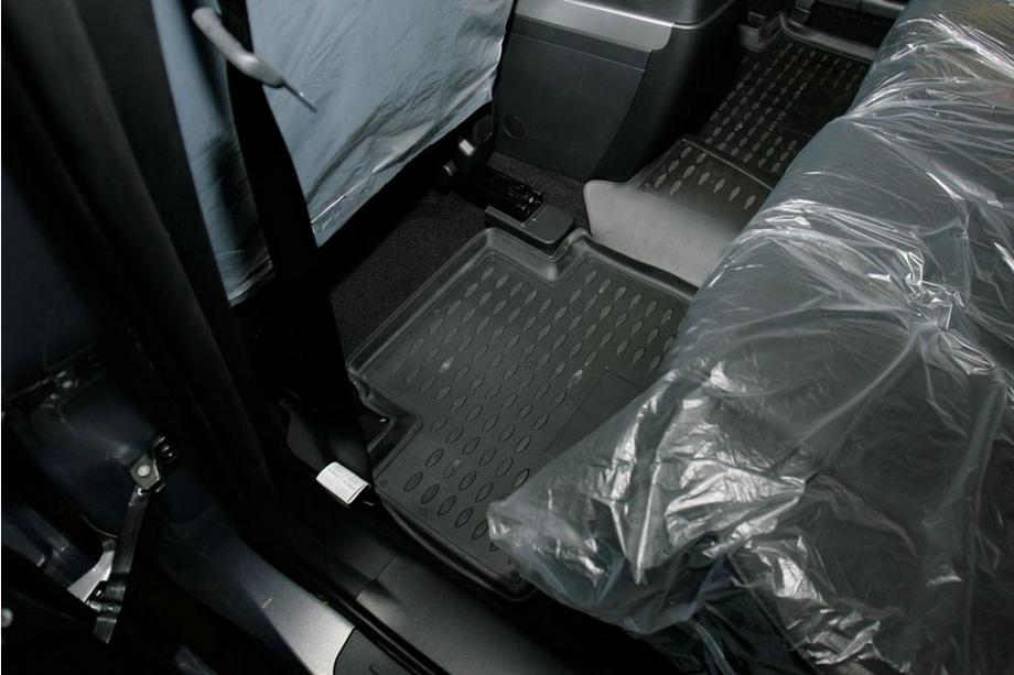 Mazda CX-7 2006-2012 (2007↗) Covorase auto din cauciuc interior (4 buc, Novline) Foto 3