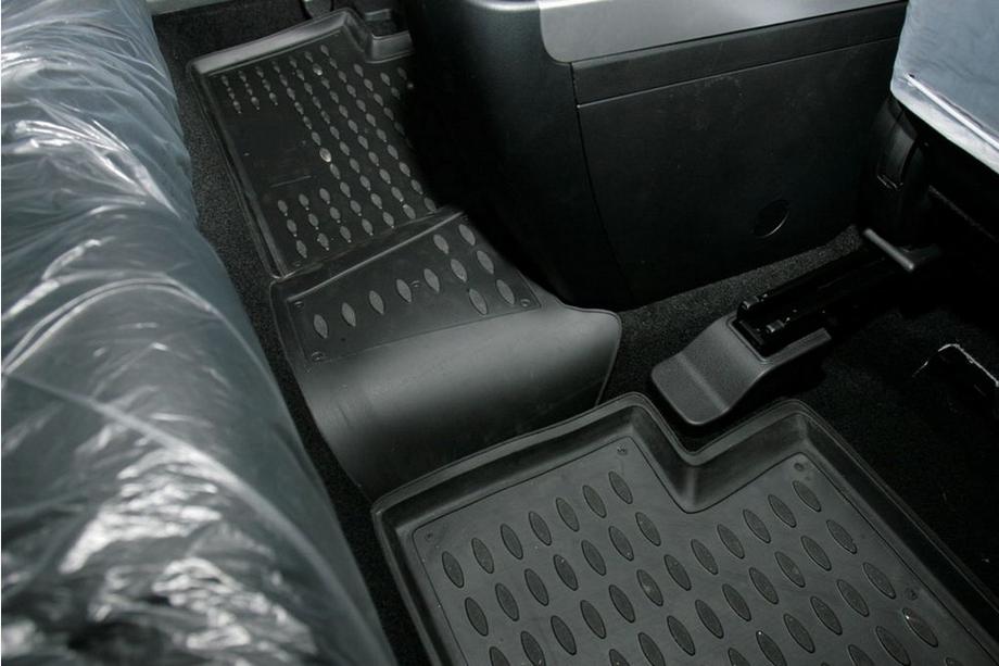 Mazda CX-7 2006-2012 (2007↗) Covorase auto din cauciuc interior (4 buc, Novline) Foto 5