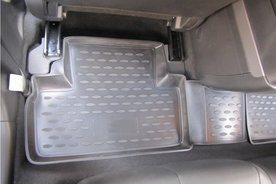 Mazda CX-7 2006-2012 (2010↗) Covorase auto din cauciuc interior (4 buc, Novline) Foto 3