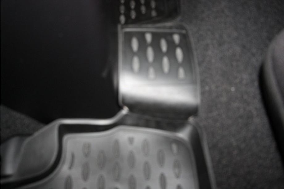 Mitsubishi L200 2006-2015 (2010-2015) Covorase auto cauciuc interior (4 buc, Novline) 2D Foto 4
