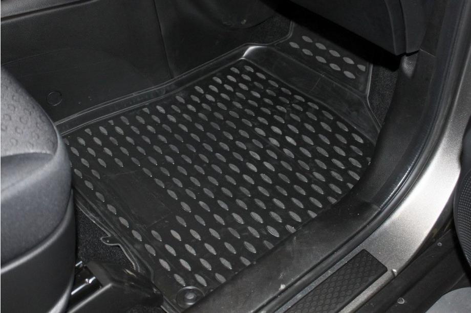 SsangYong Action 2005-2018 (2010↗) Covorase auto cauciuc interior (3 buc, Novline) New Foto 4