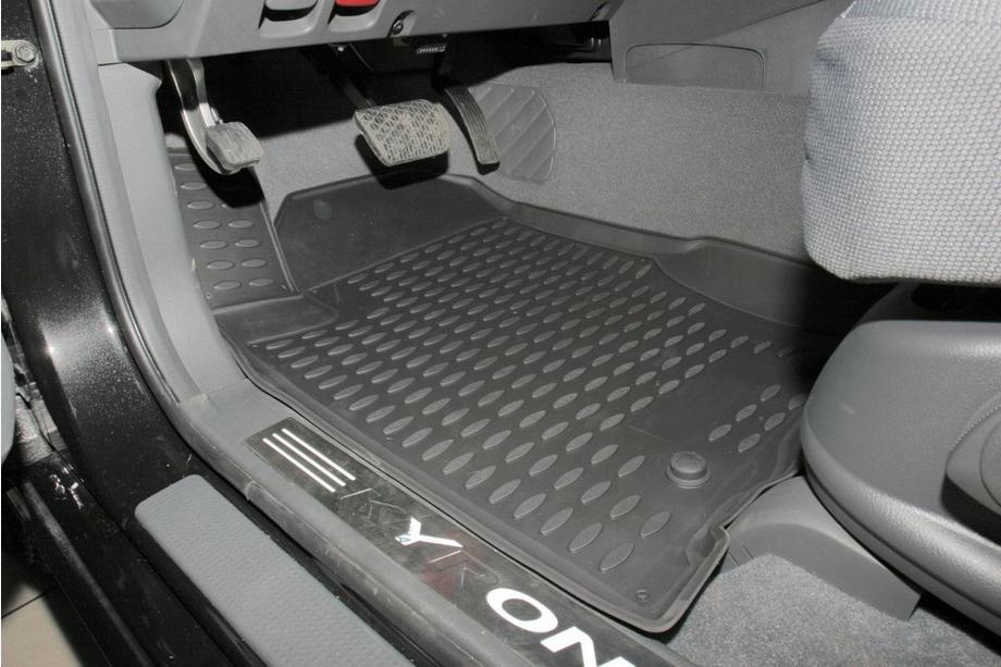 SsangYong Kyron 2005-2014 Covorase auto din cauciuc (4 buc, Novline) Foto 2