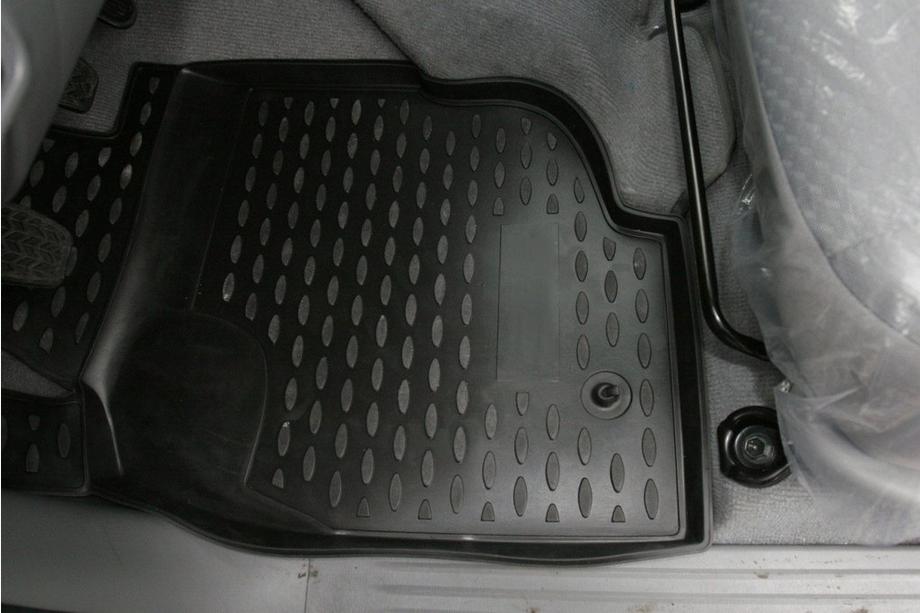 Toyota Hilux 2006-2015 (2008↗) Covorase auto din cauciuc (4 buc, Novline) Foto 2