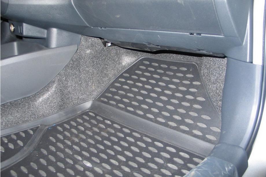 Toyota Yaris 2006-2011 Covorase auto cauciuc interior (3 buc, Novline) Foto 3