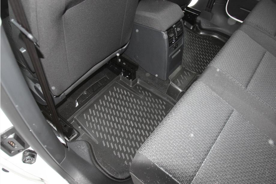 Volkswagen Caddy 2015-2020 Covorase auto din cauciuc (4 buc, Novline) Foto 2