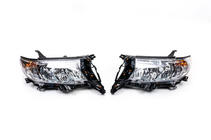 Toyota Land Cruiser Prado 150 2009-2023 Faruri Fata Reflector (2017+, 2 buc) foto 2