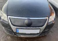 Volkswagen Passat B6 2006-2012 Husa de iarna pentru grila (superioara) foto 2