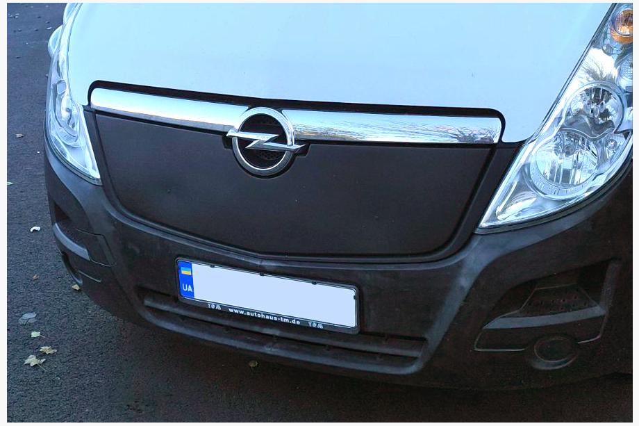 Opel Movano 2010-2021 Husa de iarna pentru grila Foto 2
