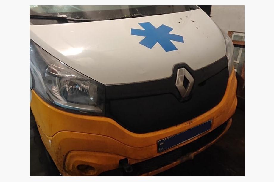 Renault Trafic 2015- Husa de iarna pentru grila (2015-2020) Mat Foto 3