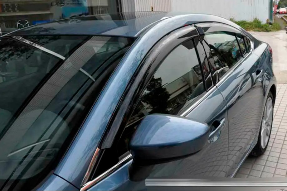 Mazda 6 2008-2012 Deflectoare Geamuri (4 buc, HIC) Image