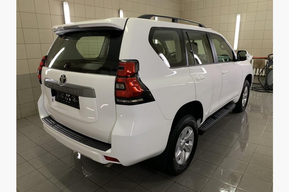 Toyota Land Cruiser Prado 150 2009-2023 Bare longitudinale design turcesc (Negre, 2 buc) Foto 5