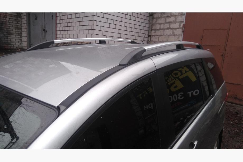 Mazda 5 2010-2018 Relinguri de plafon din aluminiu (crom) Picioare metalice de montaj Foto 2