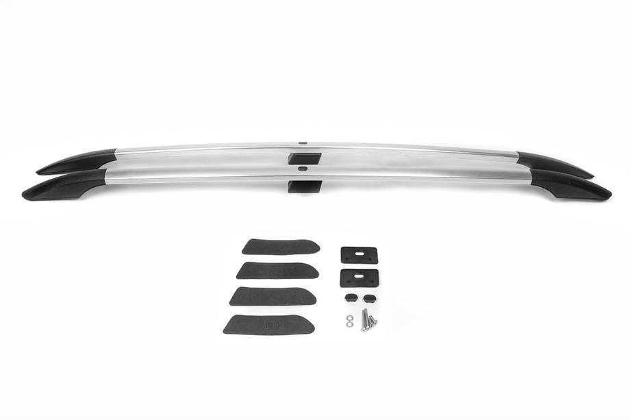 Mazda 5 2010-2018 Relinguri de plafon din aluminiu (crom) Picioare metalice de montaj Foto 11