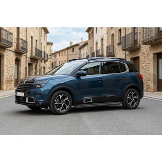 Praguri Laterale Allmond Black (2 buc, Aluminiu) Citroen C5 Aircross 2017-2025 foto 1
