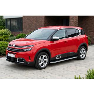 Praguri Laterale Tayga Grey (2 buc, Aluminiu) foto 1
