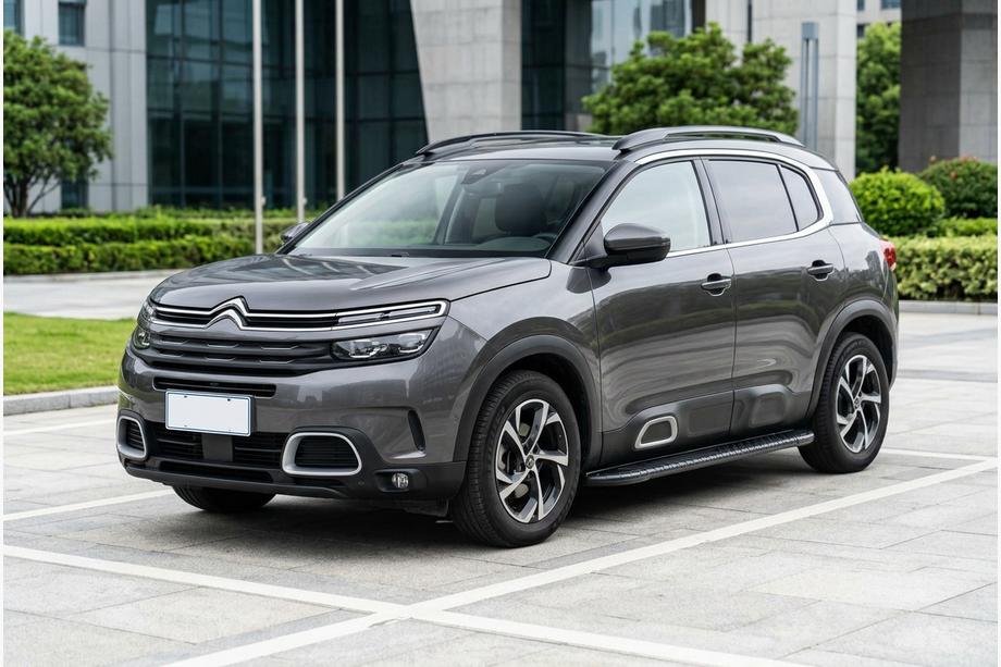 Citroen C5 Aircross 2017-2025 Praguri Laterale Bosphore Black (2 buc, Aluminiu) Foto 1