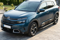Citroen C5 Aircross 2017-2025 Praguri Laterale Bosphore Grey (2 buc, Aluminiu) foto 1