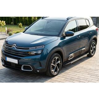 Praguri Laterale Bosphore Grey (2 buc, Aluminiu) Citroen C5 Aircross 2017-2025 foto 1