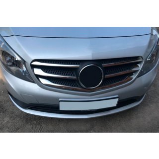 Capace Grila Cromate (5 buc, Otel Inoxidabil) Mercedes Citan 2013-2021 foto 1