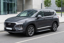 Hyundai Santa Fe 4 2018-2023 Praguri Laterale Line (2 buc, Aluminiu) foto 1