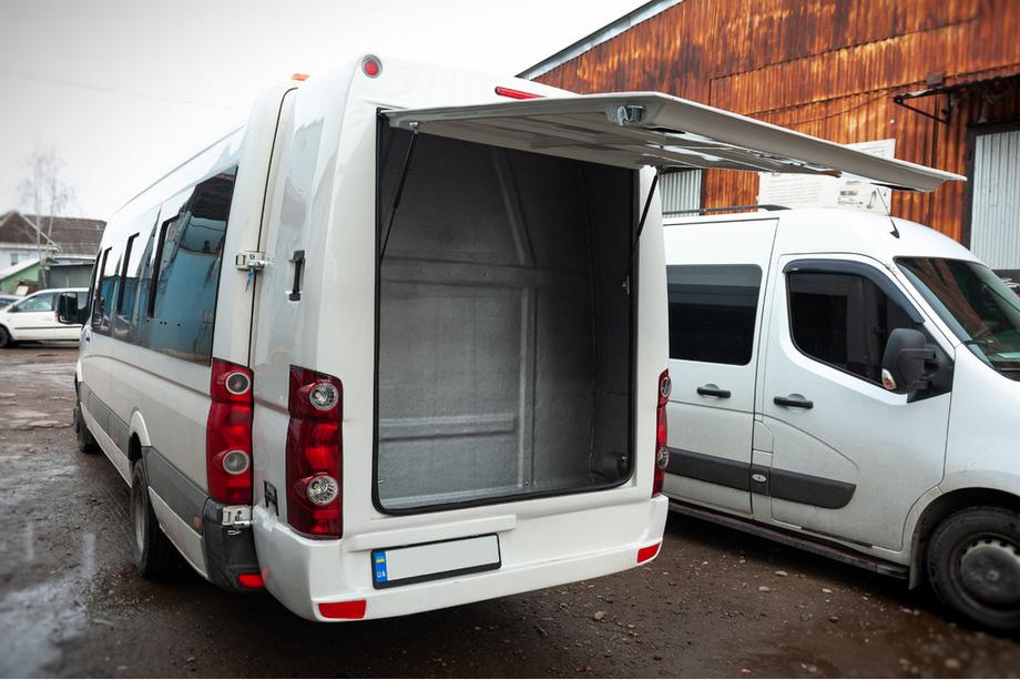 Volkswagen Crafter 2006-2016 Bare portbagaj plafon (grund pentru vopsire) Foto 4