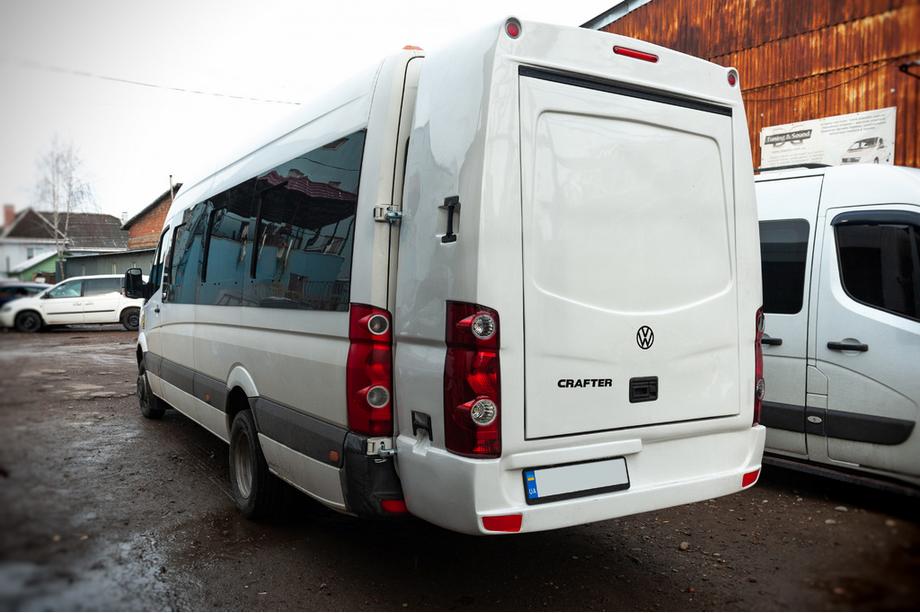 Volkswagen Crafter 2006-2016 Bare portbagaj plafon (grund pentru vopsire) Foto 2