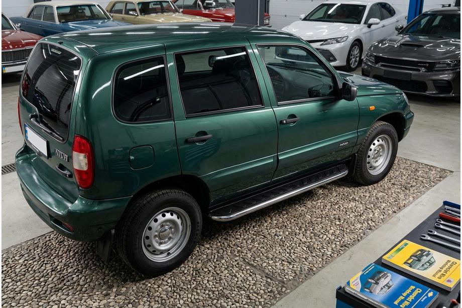 Chevrolet Niva 1998-2020 Praguri Laterale Maydos V1 (2 buc, Aluminiu) Image