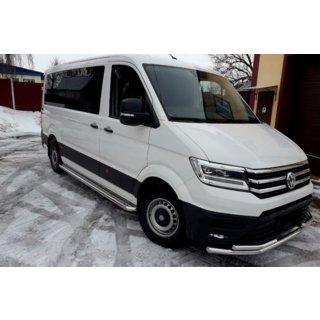 Protectie Fata ST085 Inox Volkswagen Crafter 2016- foto 2