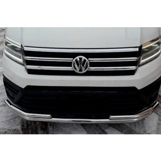 Protectie Fata ST085 Inox Volkswagen Crafter 2016- foto 3