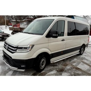 Protectie Fata ST085 Inox Volkswagen Crafter 2016- foto 4