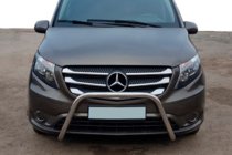 Mercedes Vito/V-class W447 2014- Bullbar WT006 (Inox) foto 5