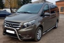 Mercedes Vito/V-class W447 2014- Bullbar WT006 (Inox) foto 2