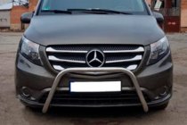Mercedes Vito/V-class W447 2014- Bullbar WT006 (Inox) foto 4