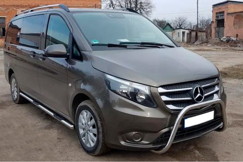 Mercedes Vito/V-class W447 2014- Bullbar WT006 (Inox) Image