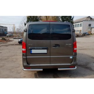 Protectie Spate Colturi AK003 (Inox) Mercedes Vito/V-class W447 2014- foto 2