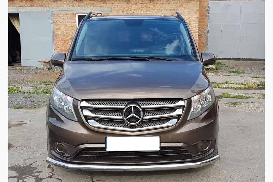 Mercedes Vito/V-class W447 2014- Protectie Fata ST008 (Inox) Image