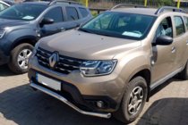 Renault Duster 2018-2024 Protectie Fata WT008 (Otel Inoxidabil) foto 8