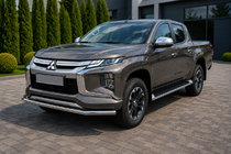 Fiat Fullback 2016- Protectie Fata ST008 (Inox) foto 2