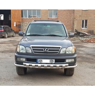 Protectie Fata ST015 (Inox) Lexus LX470 1998-2007 foto 4