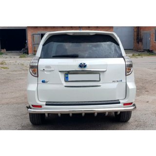 Protectie spate AK005-15 (doar pentru EV, 2 buc., inox) Toyota Rav 4 2006-2013 foto 4