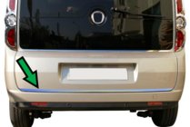 Opel Combo 2012-2018 Ornament Margine Capac Portbagaj Inox foto 4