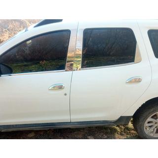 Molding stalpi usa inox Dacia Duster 2018-2024 foto 2
