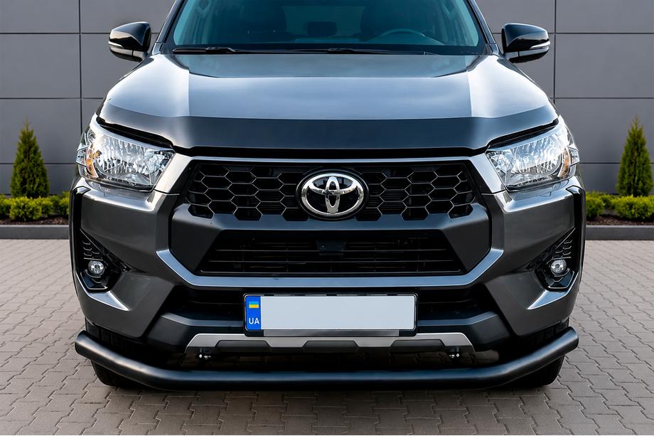 Toyota Hilux 2015- Protectie fata Texas pentru 2020+ (76mm, negru) Foto 6