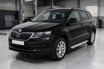 Skoda Karoq 2018- Praguri Laterale Maya V2 (2 buc, Aluminiu) foto 1