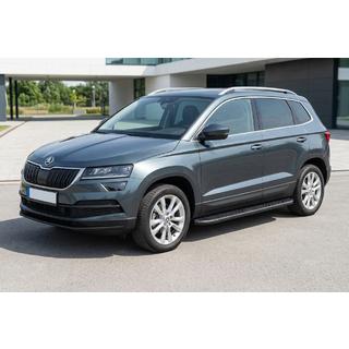 Praguri Laterale Bosphorus Black (2 buc, Aluminiu) Skoda Karoq 2018- foto 1