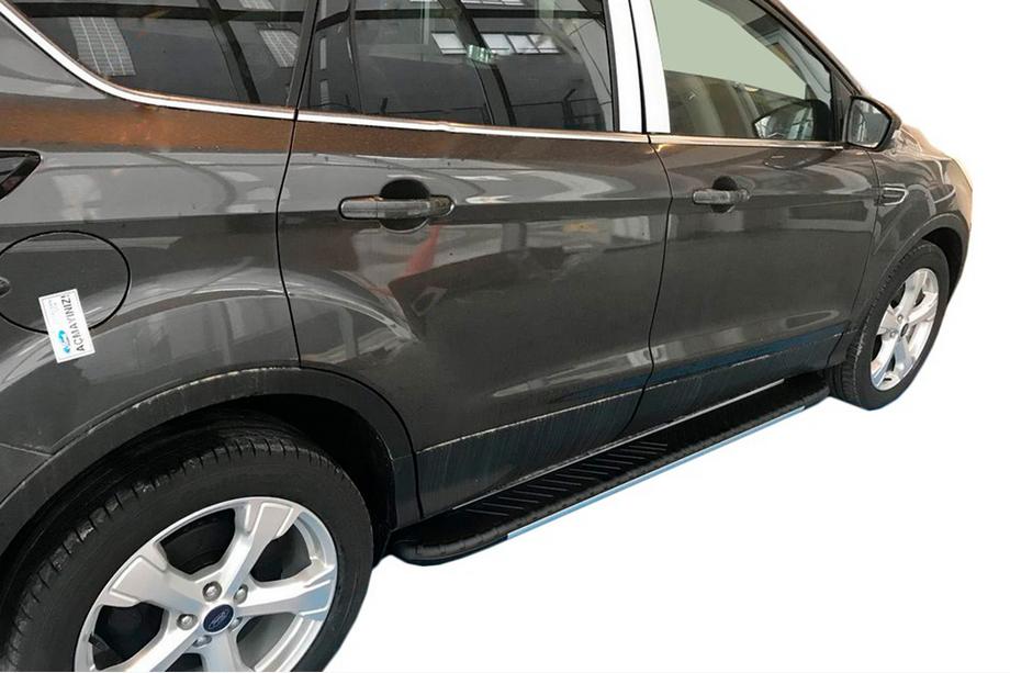 Skoda Karoq 2018- Praguri laterale Bosphorus Grey (2 buc, aluminiu) Image
