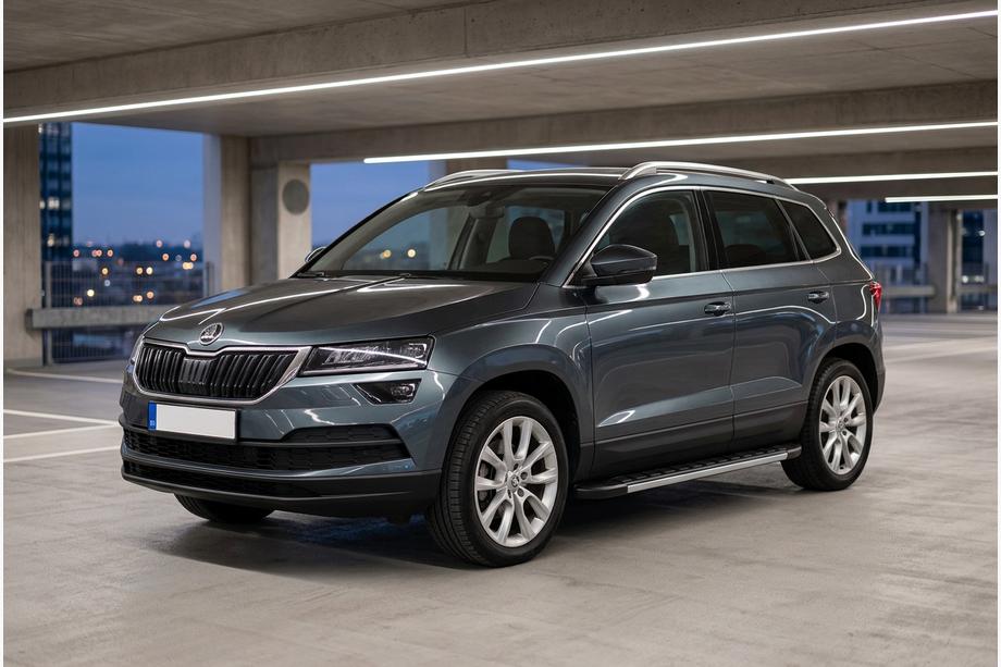 Skoda Karoq 2018- Praguri Laterale Duru (2 buc, Aluminiu) Image