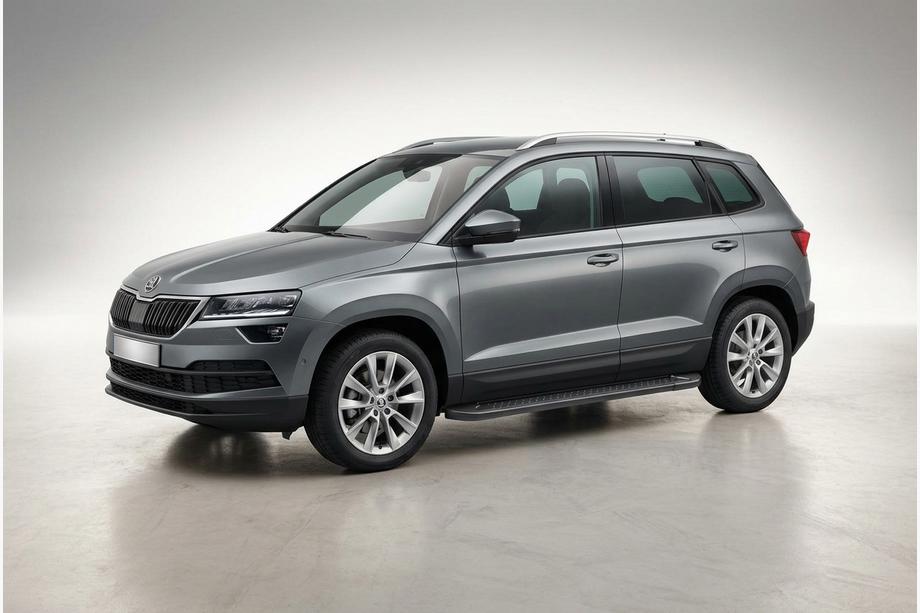 Skoda Karoq 2018- Praguri Laterale Allmond Black (2 buc, Aluminiu) Image