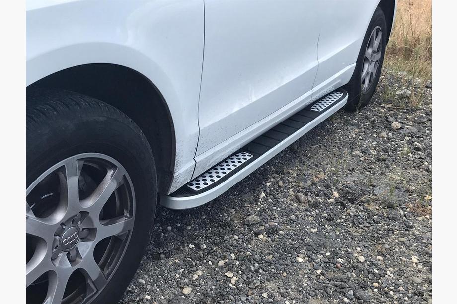 Audi Q5 2008-2017 Praguri Laterale Tayga V2 (2 buc, Aluminiu) Image